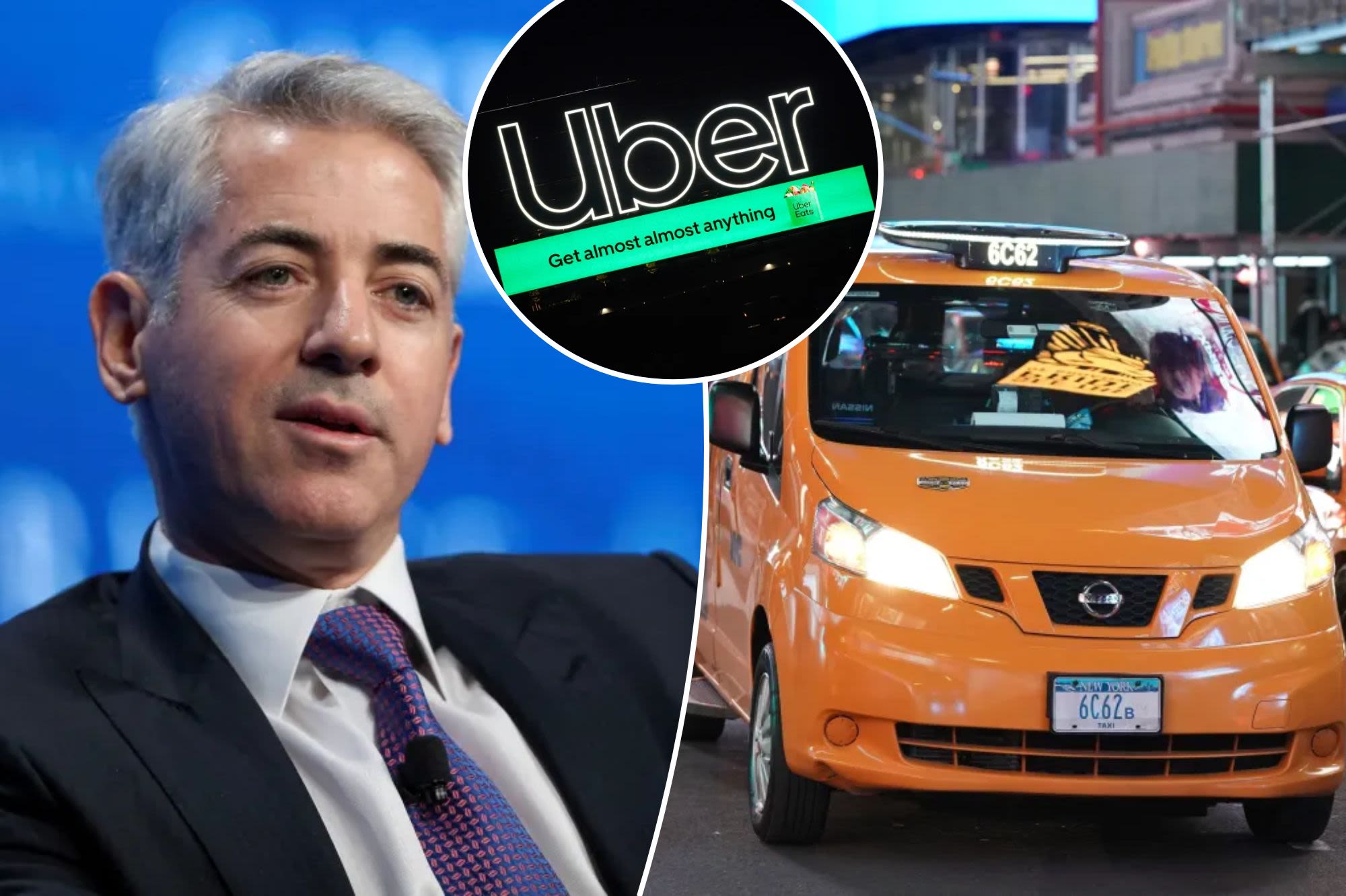 Bill Ackman slams Uber for ‘ripping off NYC cab driver’ who said company doesn’t let him keep tips