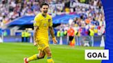 Euro 2024: Mykola Shaparenko equalises for Ukraine against Slovakia