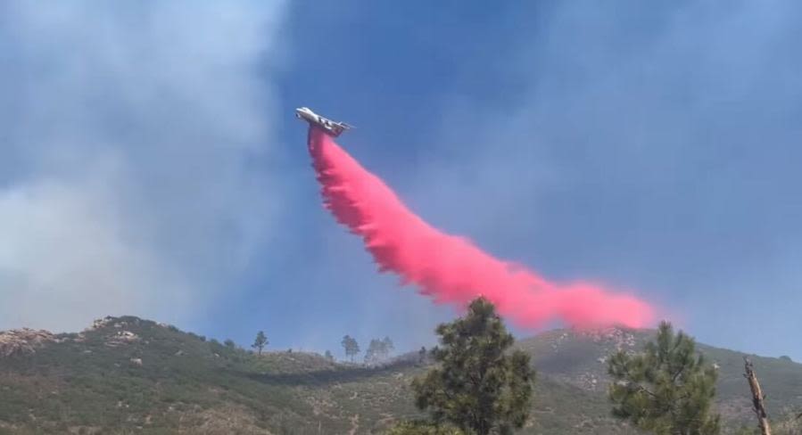 Blue 2 Fire grows close to 7,000 acres on Memorial Day