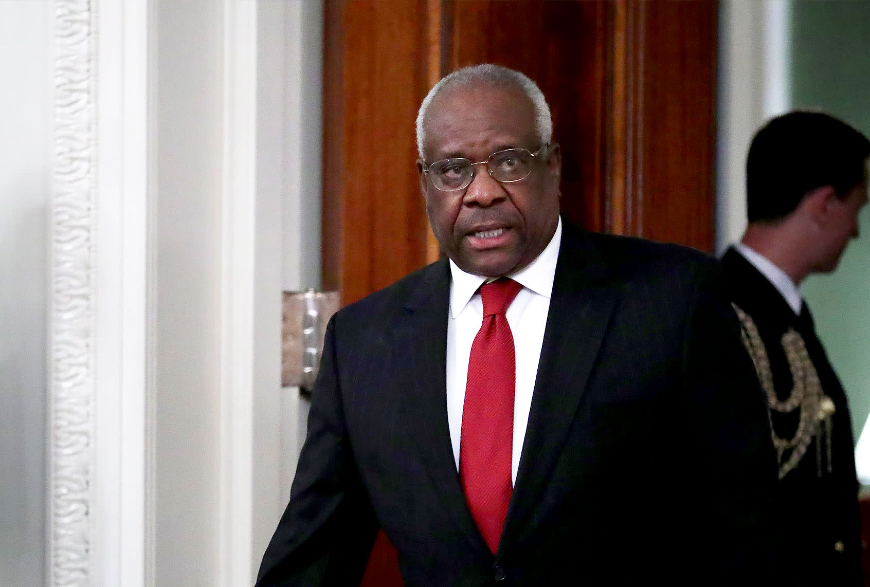 Clarence Thomas failed to disclose another trip on a GOP megadonor's private jet, senator says