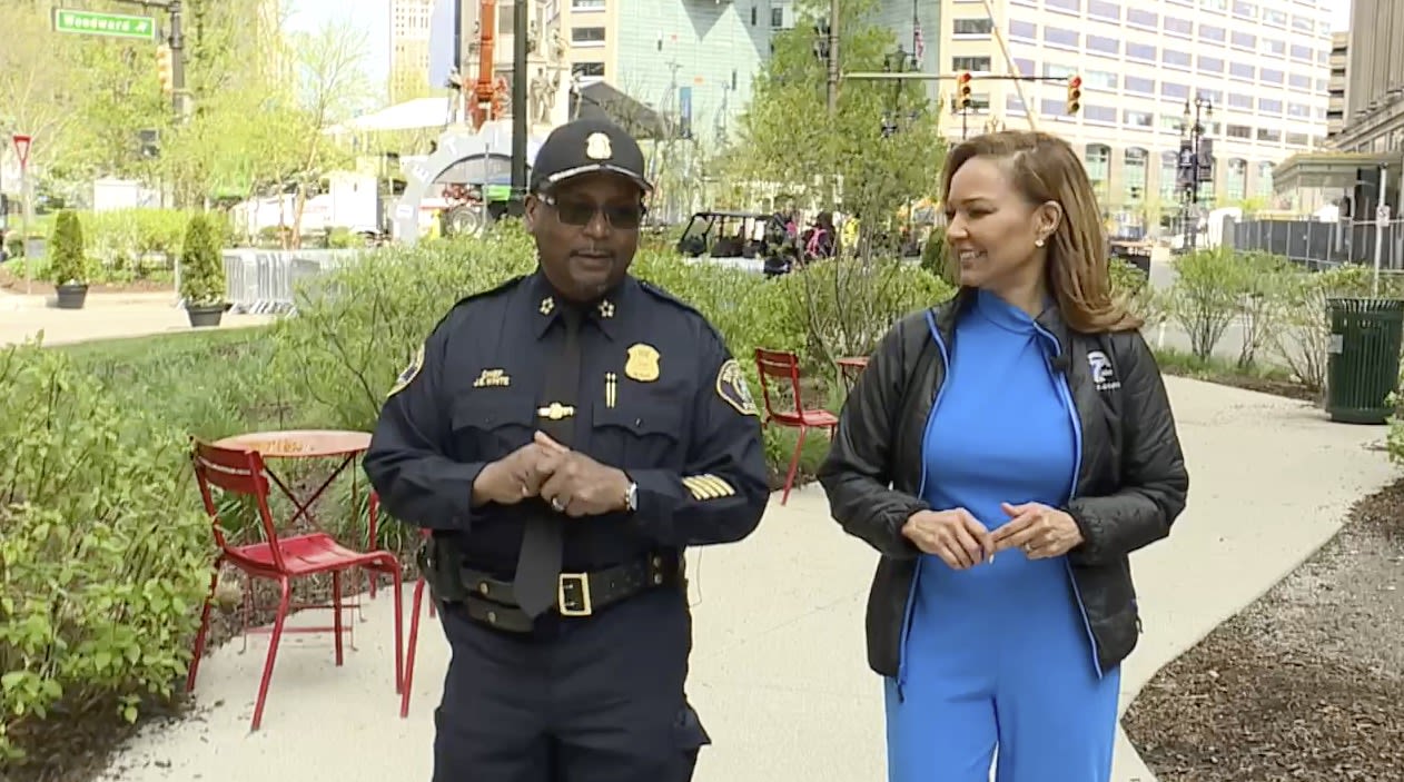 Detroit Police Chief James E. White breaks down the outstanding job his officers did at the NFL Draft