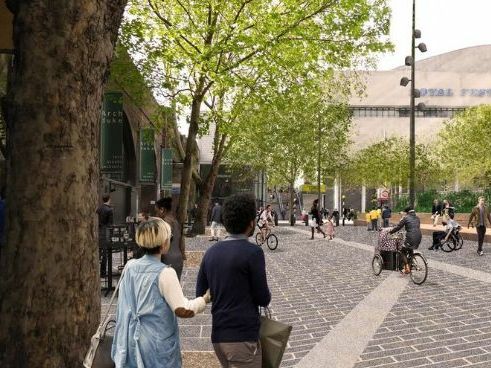 This major street on the South Bank is getting pedestrianised