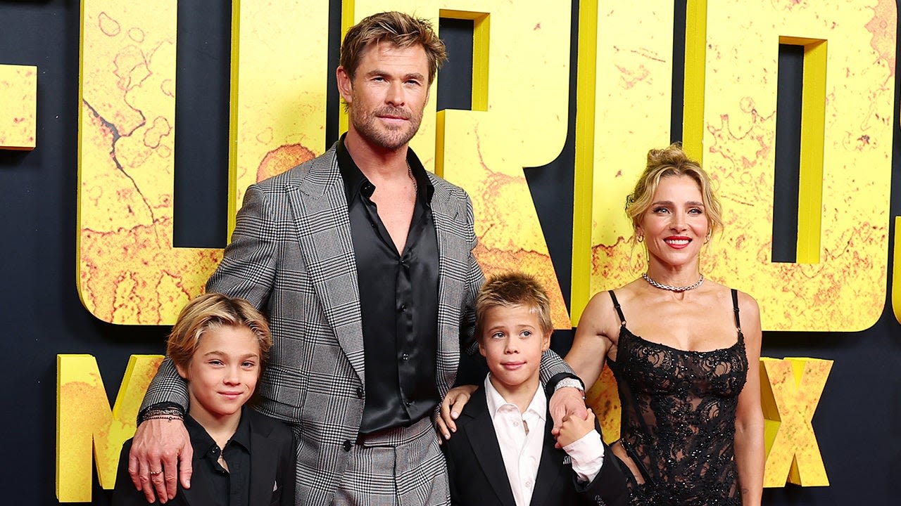 Chris Hemsworth's Kids React to Seeing Thor's Hammer in Hollywood