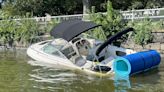 Water taxi, boat collide on the Potomac River