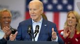 Joe Biden stops at Philly Wawa with Mayor Cherelle Parker