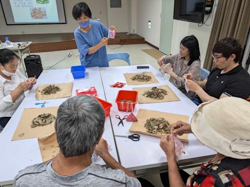 艾草「新」香包 新住民驅蚊除穢迎七月 | 蕃新聞