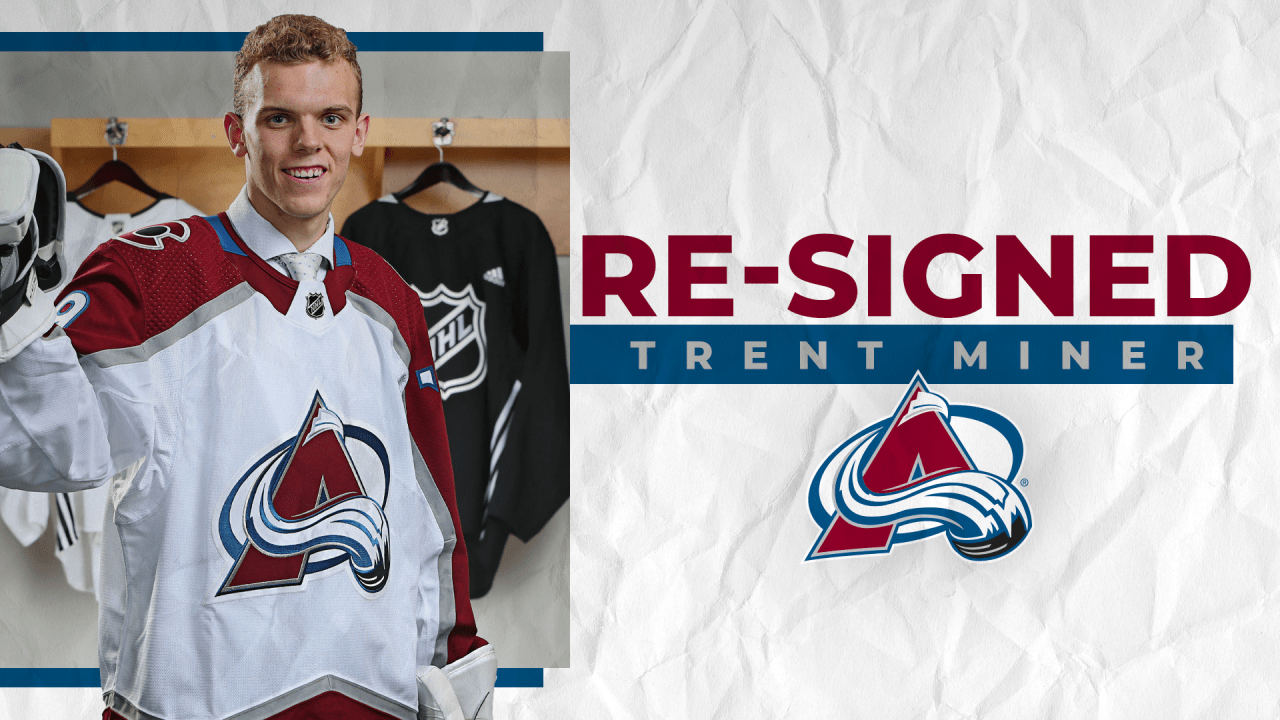 Avalanche Re-Sign Goaltender Trent Miner | Colorado Avalanche