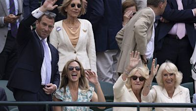 Camilla, Zara, Peter Phillips et sa compagne... Réunion royale à Wimbledon