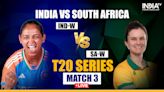 IND-W vs SA-W 3rd T20I Live score: South Africa women begin charge with bat in India women's must-win game