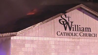 Massive fire destroys Catholic church in Avondale: 'Devastating loss for the community'