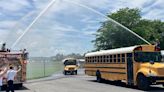 Water salute for Beverley Manor; Stuart Hall graduation; Staunton Schools recognize area businesses: Chalkboard