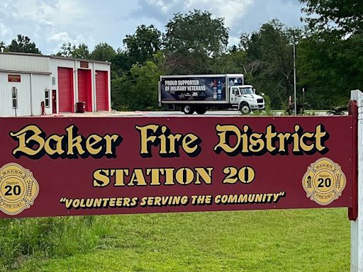 Anheuser-Busch donates 2,532 cans of emergency drinking water to Baker Fire District