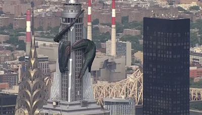 Empire State Building decorated with dragon to promote "House of the Dragon" - KYMA
