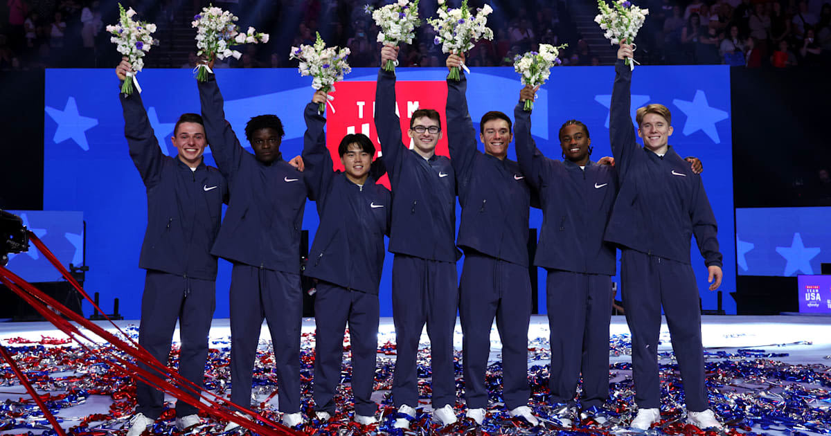 United States Men's Olympic Gymnastics Team for Paris 2024 announced