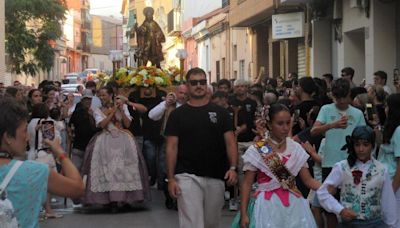 Sant Roc supera el ecuador de sus traslados en Burjassot