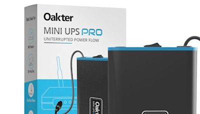 Oakter Mini UPS Pro Keeps The Internet Running Without Any Cut - News18