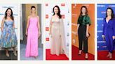 Kristin Davis's best looks, from chic fit-and-flare dresses to dramatic draped gowns