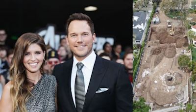 Chris Pratt y Katherine Schwarzenegger demolieron una casa histórica para construir su mansión