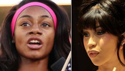 Sha'Carri Richardson Comforts A Crying Cardi B In Surprising Moment Before Olympics