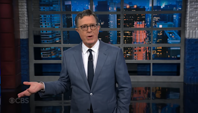 Stephen Colbert roasts Fox News for failed efforts to attack Kamala Harris