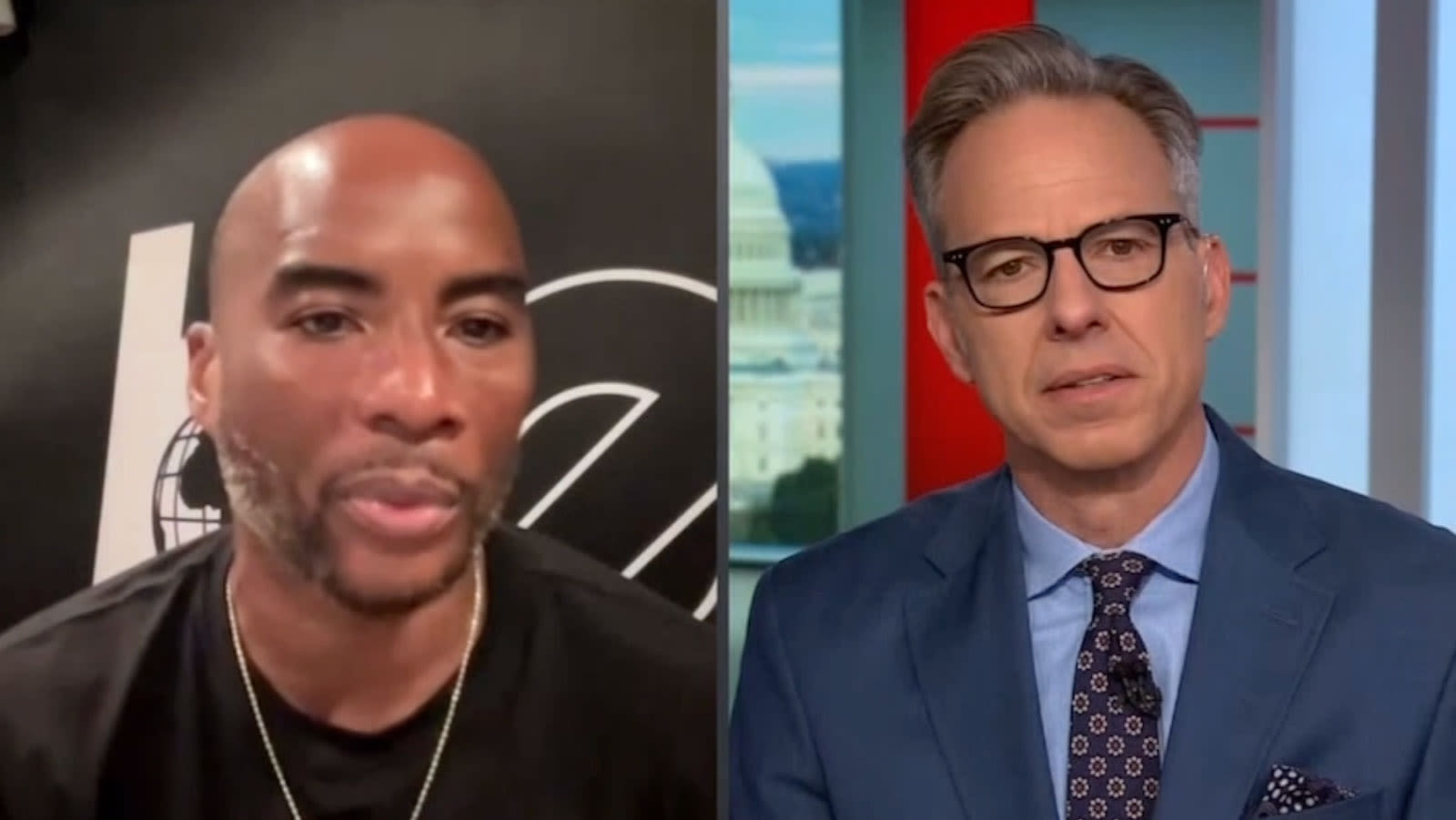 Charlamagne Tha God Calls Out Jake Tapper For “Weird” Question About Kamala Harris; Says...