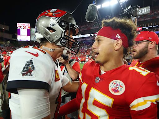 Chiefs' Patrick Mahomes Names Tom Brady, Aaron Rodgers, More as NFL QB Inspirations