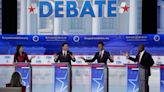 GOP debate sees pursuing pack in angry holding pattern as Trump spoiler highlights their irrelevance