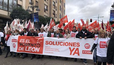 UGT activa la maquinaria para una gran movilización ciudadana en otoño "por el desarrollo industrial y económico" de León