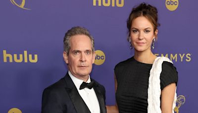 Tom Hollander Takes a Style Cue from Truman Capote on the Emmys Red Carpet