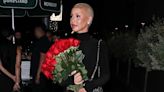 Amber Rose enjoys dinner with friends in Beverly Hills