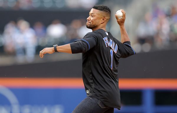 Notre Dame head coach Marcus Freeman will throw out another first pitch