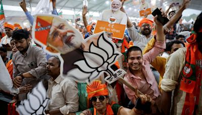 India election results 2024 live: Modi lead far narrower than expected in ‘moral loss’ for BJP