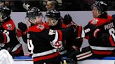 Moose Jaw Warriors speak to media after staying alive in Memorial Cup