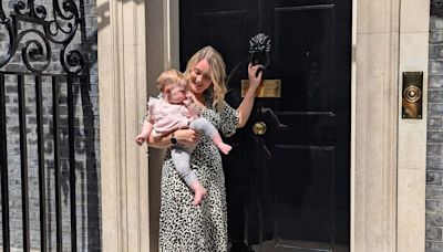 South Shields mum and baby highlight health 'scandal' at 10 Downing Street and deliver petition