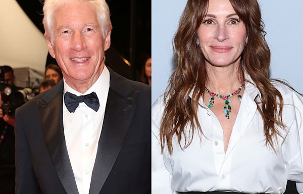 You Won't Runaway From Richard Gere's Glowing First Impression of Julia Roberts - E! Online