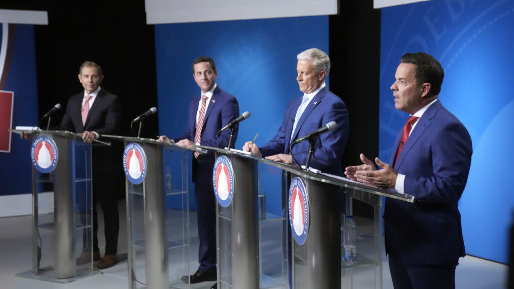 4 Utah Republicans battling for Sen. Mitt Romney’s open seat exchange barbs in debate