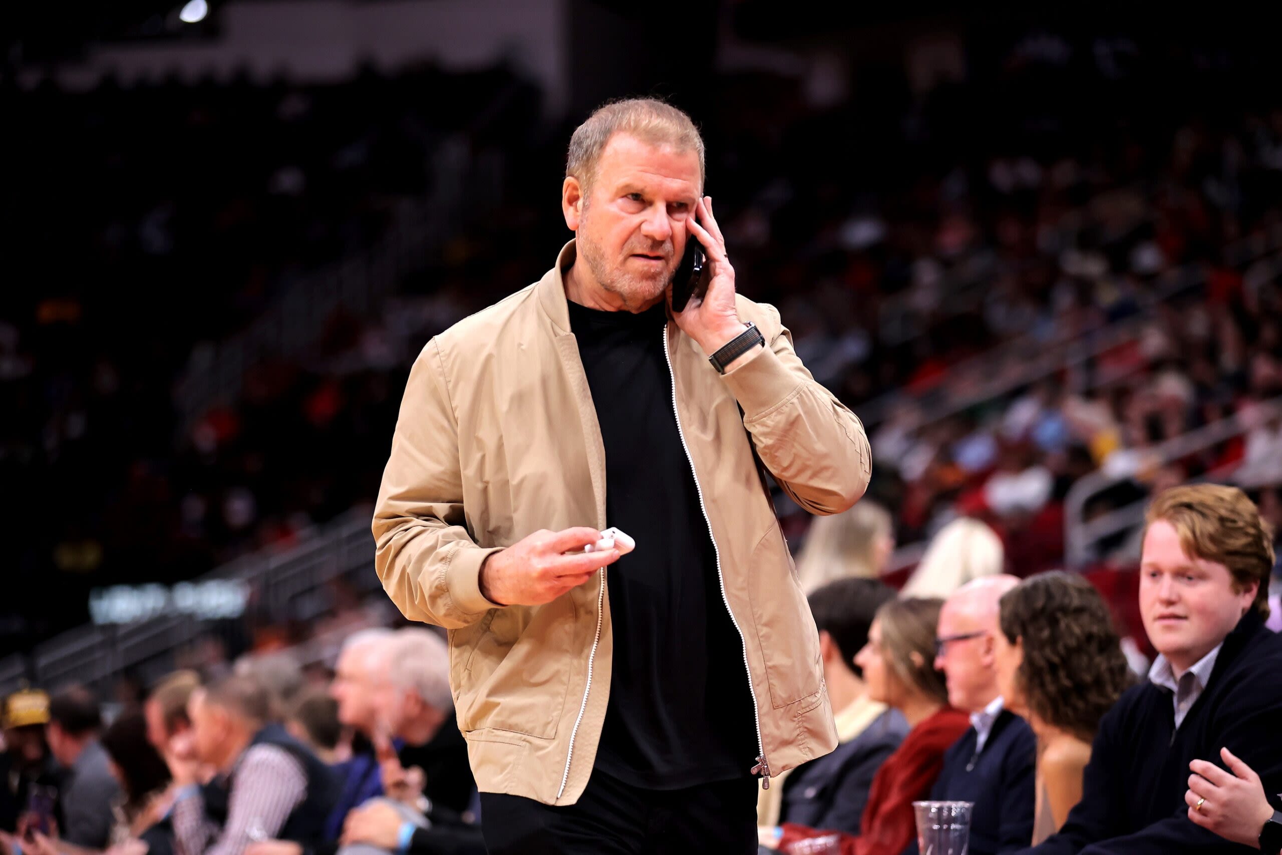 Tilman Fertitta reacts to Rockets’ 2024 NBA draft lottery luck