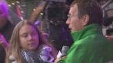Man grabs Greta Thunberg’s microphone at Amsterdam climate protest