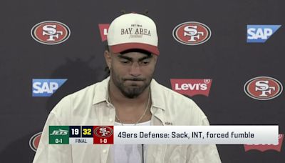 Fred Warner talks about 49ers' defensive performance vs. Jets in postgame presser | 'NFL GameDay Final'