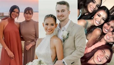 Celebrity guests at Samantha Bernardo and Scott Moore's wedding