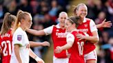 Arsenal thrash rivals Tottenham to boost Women’s Super League title hopes