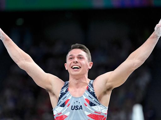 US men's gymnastics team makes history at Paris Olympics