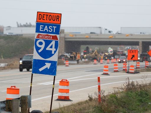 12 road closures on tap this week in Michigan