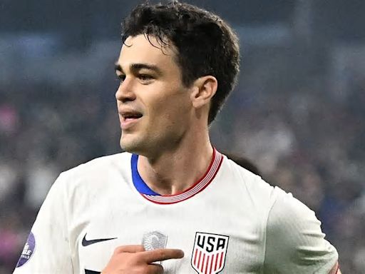 Giovanni Reyna recupera la sonrisa con Estados Unidos