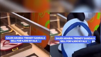 Viral video: Hawai Chappal sold for 1 lakh in Saudi Arabia, netizens react