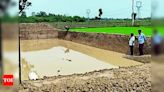 Pratapgarh sets record for 2,017 farm ponds in 30 days | Lucknow News - Times of India