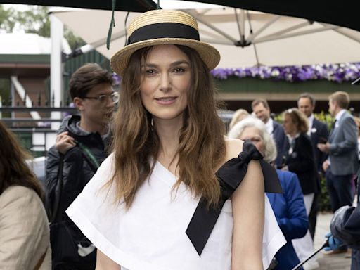 Keira Knightley's Easygoing Summer Outfit Involves an Embrace of the Drop Waist