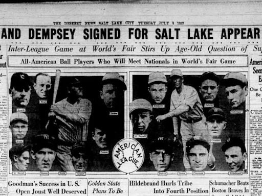 Deseret News archives: The first All-Star baseball game was a blast