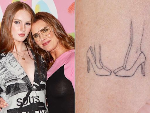 Brooke Shields Shares Sweet Story Behind Meaningful Tattoo Her Daughter Grier, 18, 'Asked Me to Get'