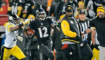 Former NFL returner Jacoby Jones, part of Mike Tomlin’s on-field gaffe, dies at 40